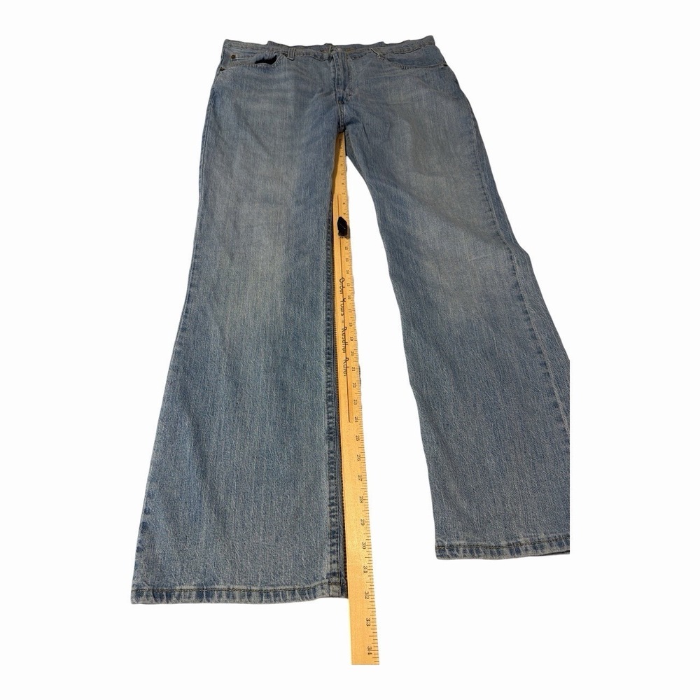 Levi's 527 Bootcut Jeans Men's 38x32 Light Wash Y2K Western Cowboy Denim - Picture 6 of 6